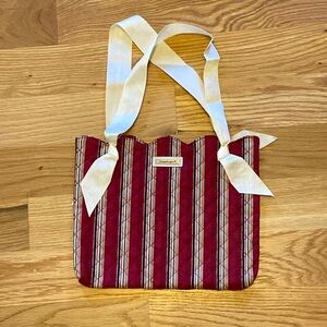 Longaberger striped purse. Nwot!